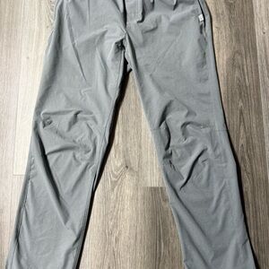 LL Bean Men's Multisport Gray Performance Pants Medium 32” Hiking Outdoors